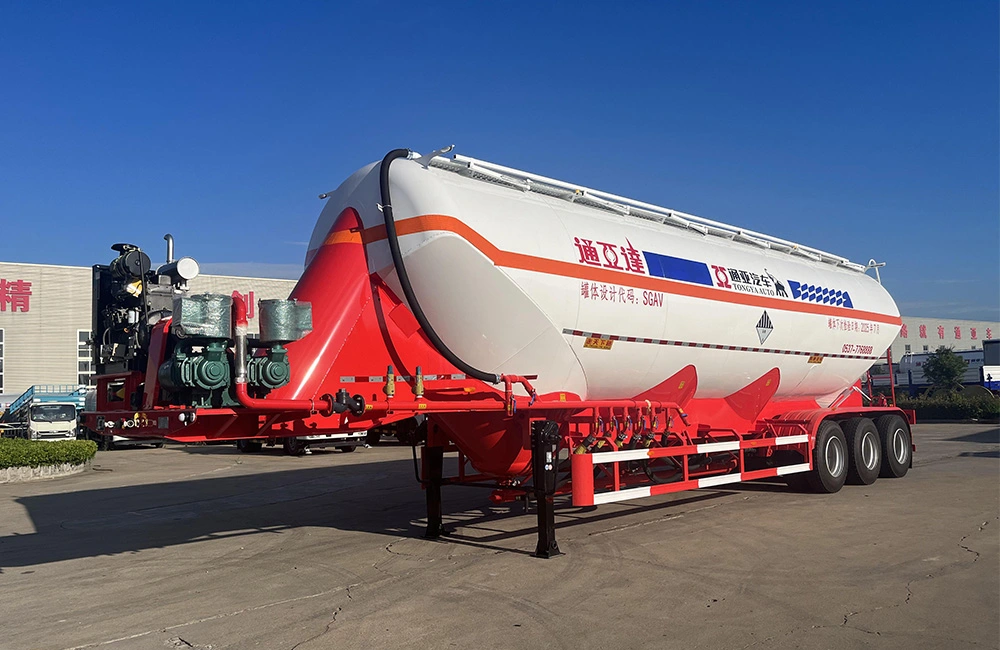 TONGYA Powder Tanker Semi Trailer cover