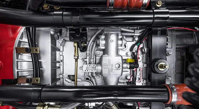 Twin-shaft gearbox