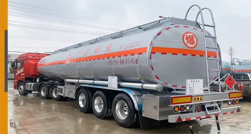Fuel Transport Tanker Truck