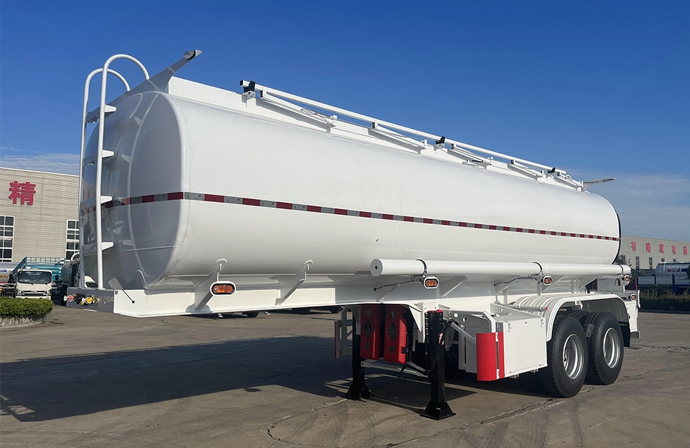 TONGYA 2 axles Fuel Tanker Semi Trailer cover