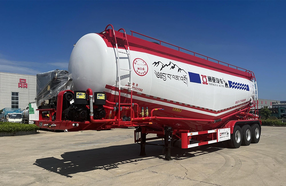 TONGYA Bulk Cement Tanker Semi Trailer cover