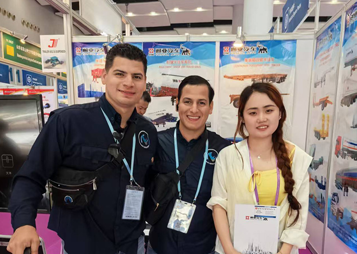 Tongya Automobile Co.,Ltd Semi Trailer At The 137th Canton Fair–Welcome To Visit Our Booth!