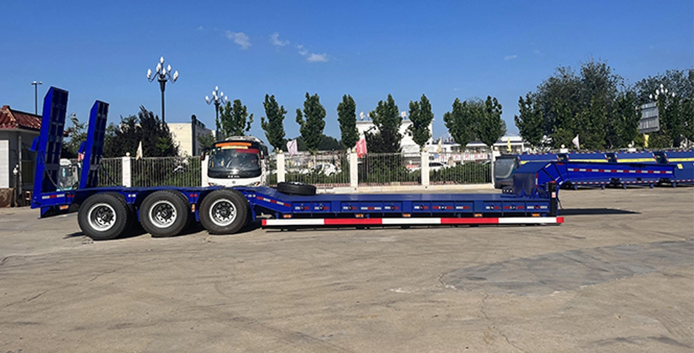 hydraulic low bed trailer