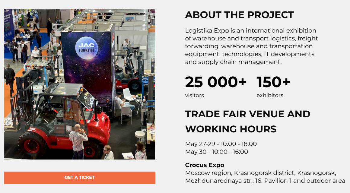 Tongya Automobile Co.,Ltd is participating in the Logistics Expo 2025