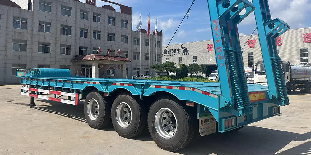 low bed trailer design