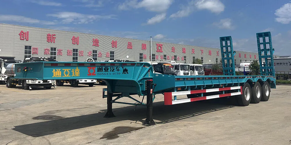 low bed trailer