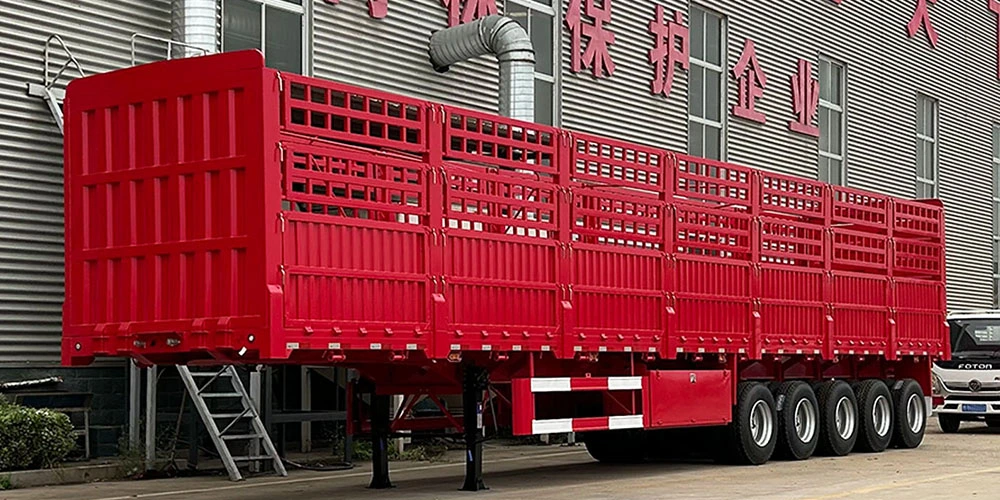 5 Axle Side Wall Semi Trailer with Bulk Cargo 5 Axle Side Wall Semi Trailer with Bulk Cargo 5 Axle Side Wall Semi Trailer with Bulk Cargo 5 Axle Side Wall Semi Trailer with Bulk Cargo ›  5 Axle Side Wall Semi Trailer with Bulk Cargo