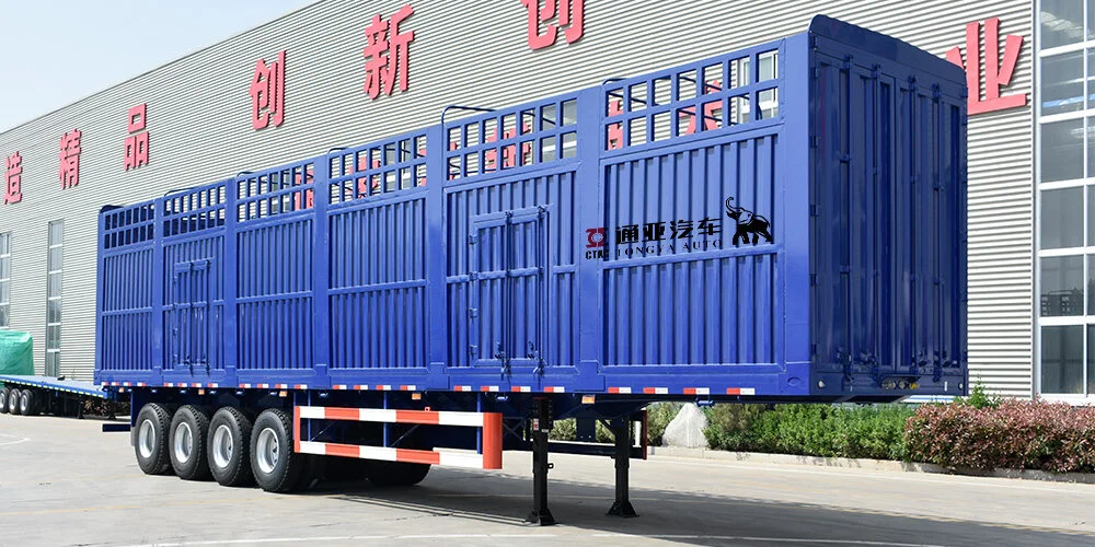 bulk cargo transport semi trailer