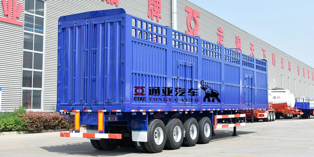 Fuwa Axle Fence Semi Trailer
