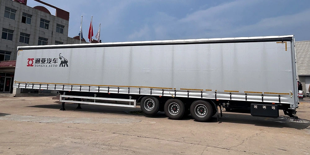 60T Curtain Semi Trailer