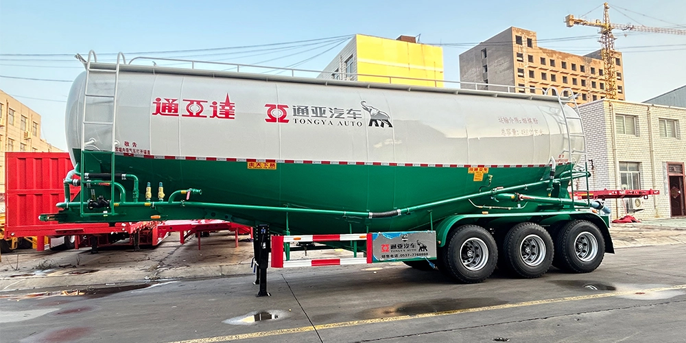 Tri Axle 50CBM Cement Tanker Trailer for Sale
