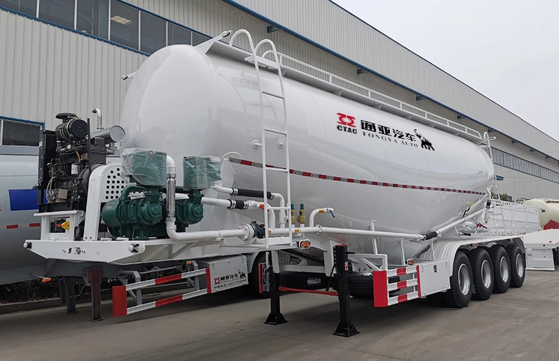 4 AXLE DRY BULK CEMENT TANKER