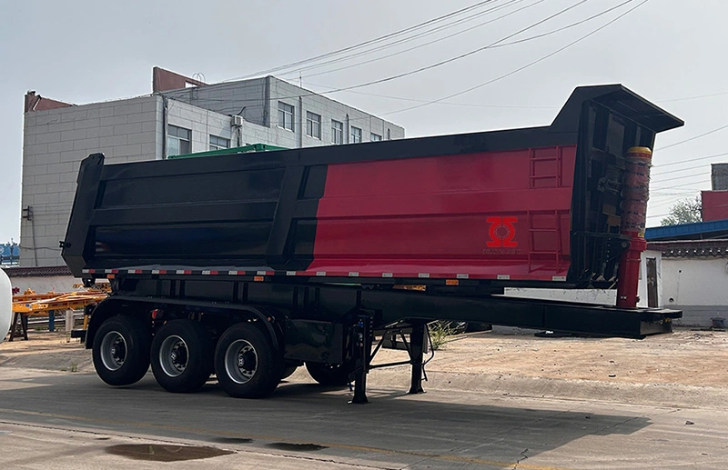 End Dump Truck Semi Trailers for Sale